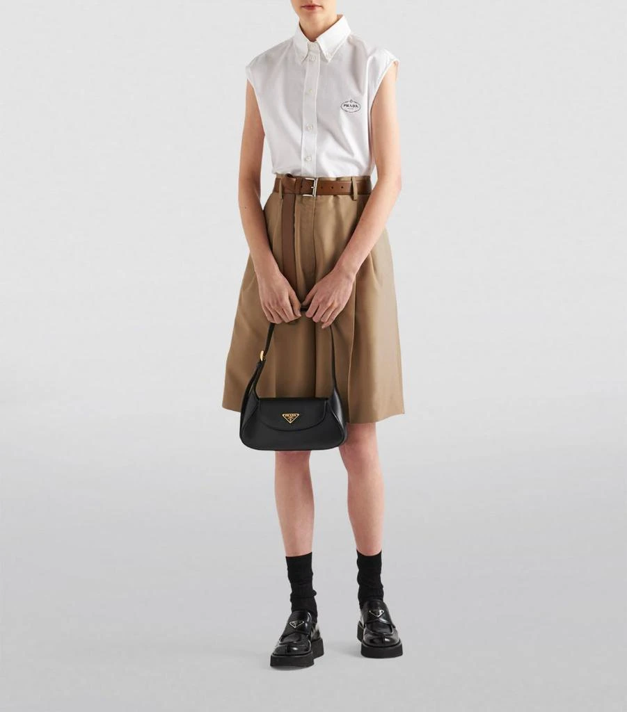 Prada Small Leather Shoulder Bag 8