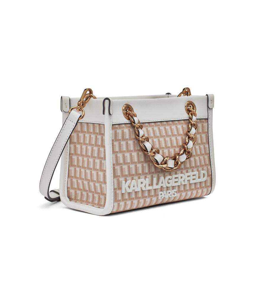 Karl Lagerfeld Paris SAVOIE SMALL MONOGRAM CROSSBODY