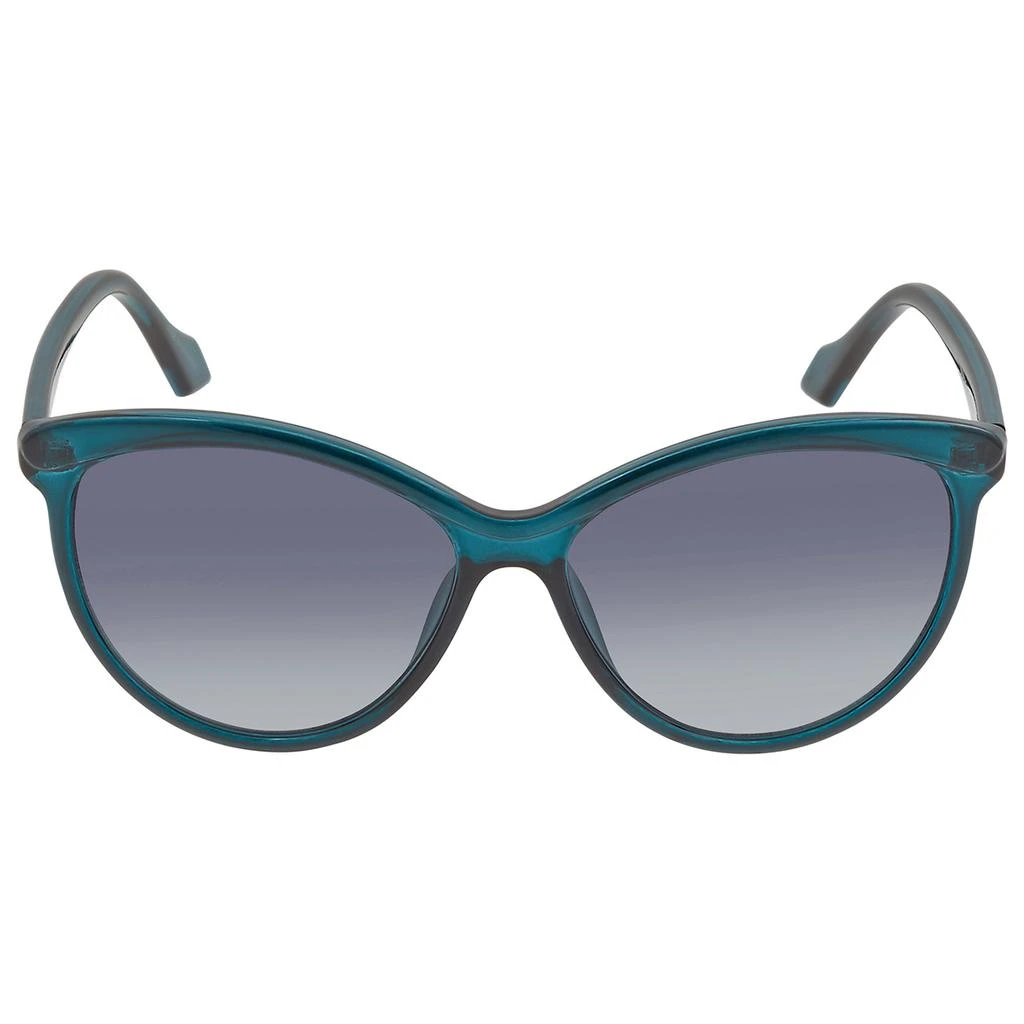 Calvin Klein Calvin Klein Blue Gradient Cat Eye Ladies Sunglasses CK19534S 430 58 1