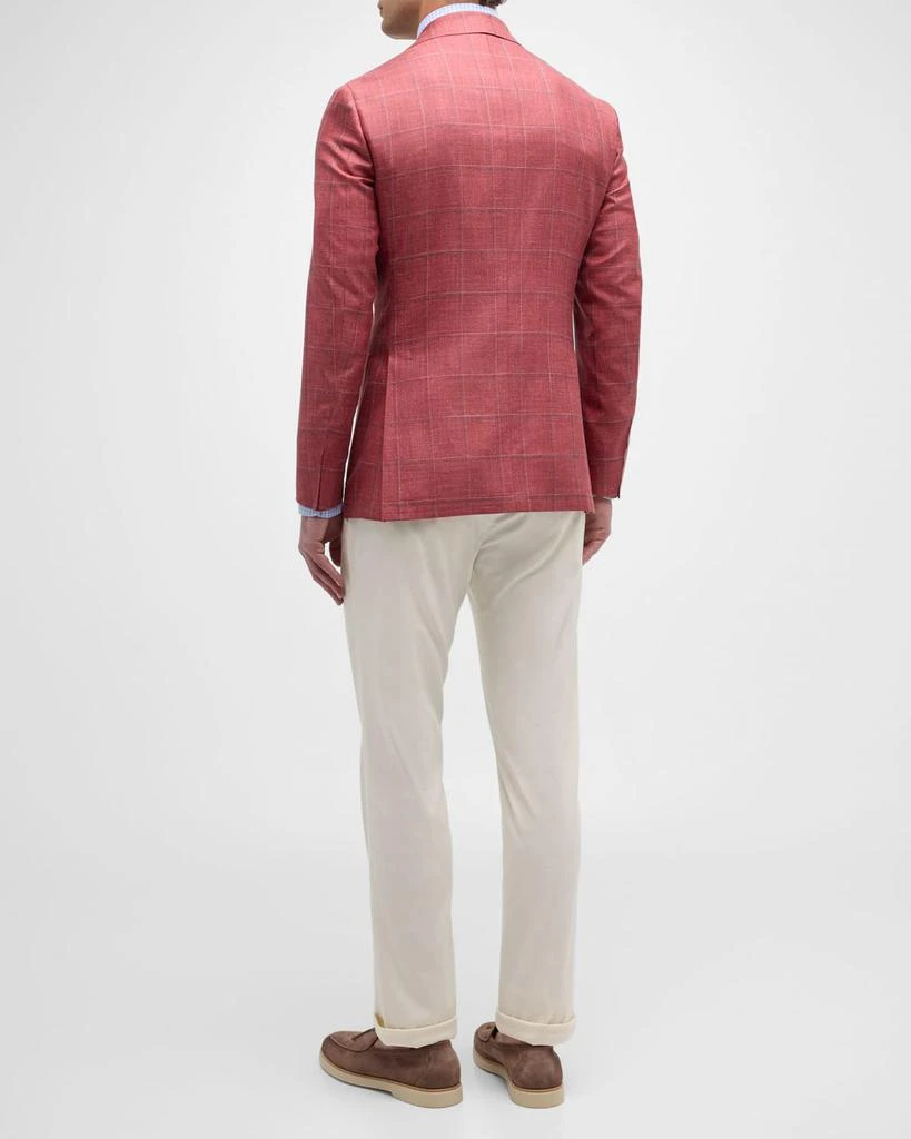 Canali Men's Windowpane Sport Coat 5
