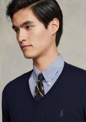 Ralph Lauren Ralph Lauren Washable Wool V Neck Sweater 3