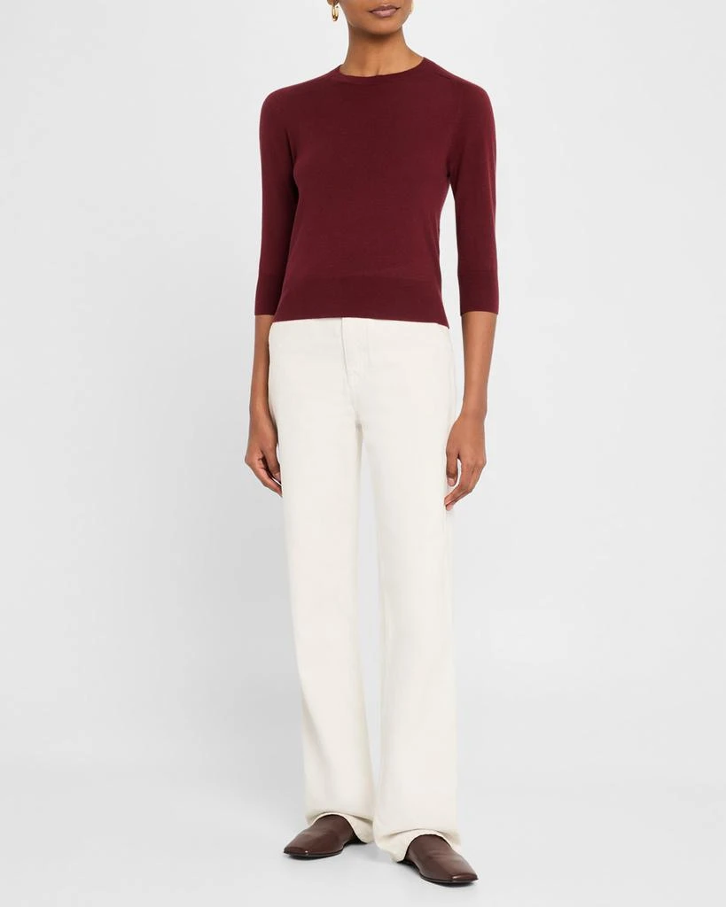 Loro Piana Girocollo Manica Neo Piuma Cashmere Sweater 2