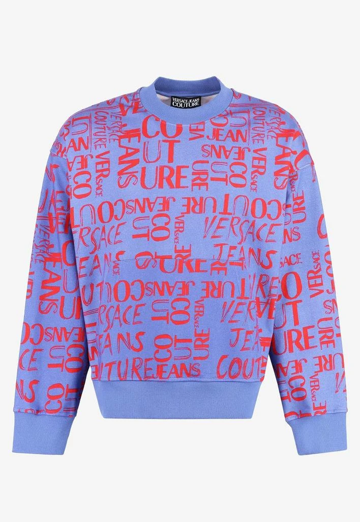 Versace Jeans Doodle Logo Pullover Sweatshirt 1