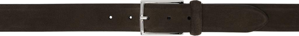 Andersons Brown Suede Leather Semi Formal Belt