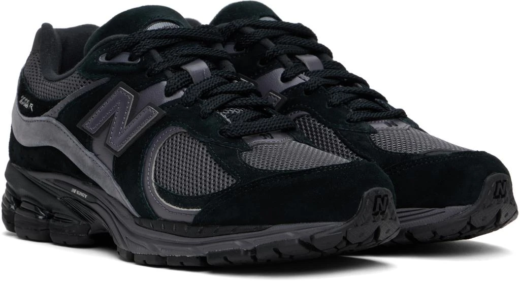 New Balance Black & Gray 2002R Sneakers 4