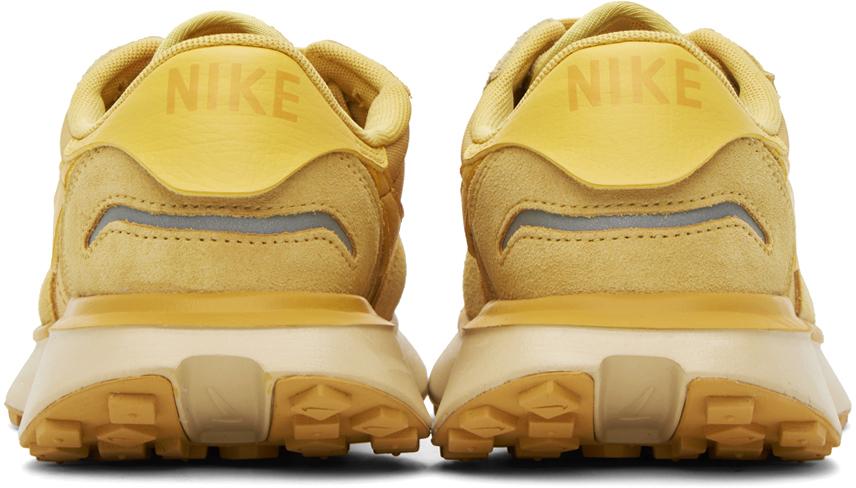 Nike Gold Phoenix Waffle Sneakers