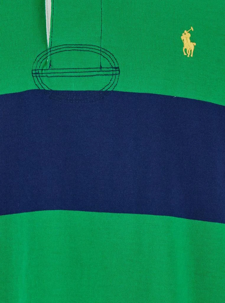 Ralph Lauren Multicolor Polo Shirt With Pony Embroidery On The Front And All-Over Striped Motif In Cotton Man 3