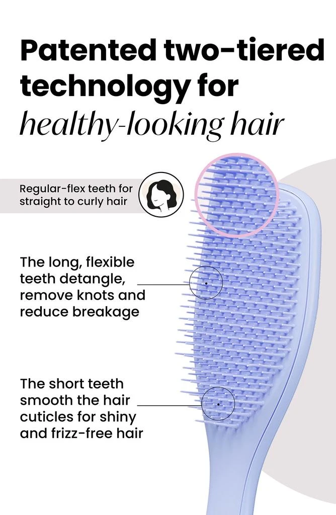 Tangle Teezer Ultimate Detangler Hairbrush - Straight to Wavy 3