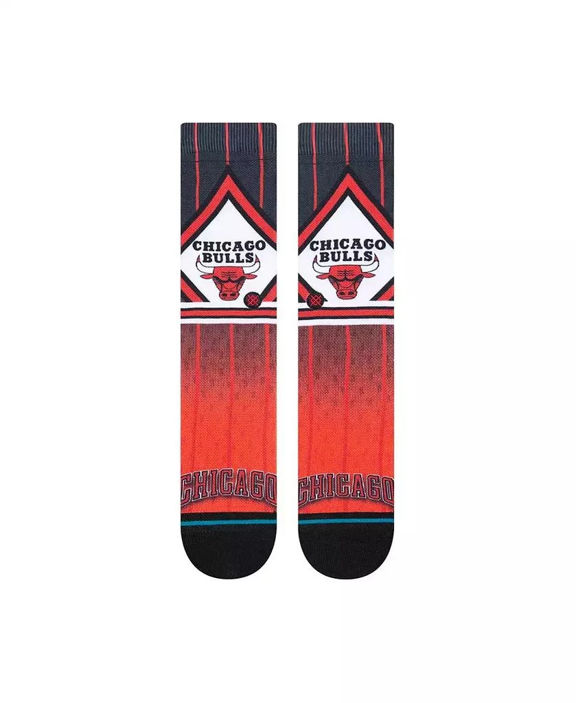 Stance Men's Chicago Bulls Hardwood Classics Fader Collection Crew Socks 2