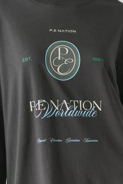 P.E Nation P.E Nation Dalston Heritage Graphic Long Sleeve Tee