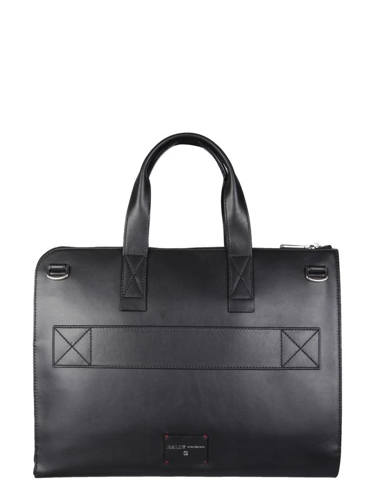 Bally Bally Logo Stripe Detailed Business Bag 2