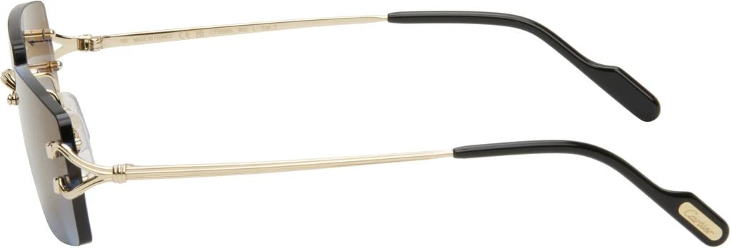 Cartier Gold 'Décor C Classique de Cartier' Sunglasses 3