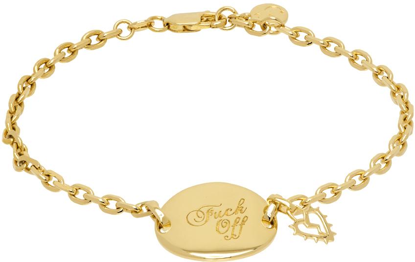 Stolen Girlfriends Club Gold Warm Welcome Bracelet