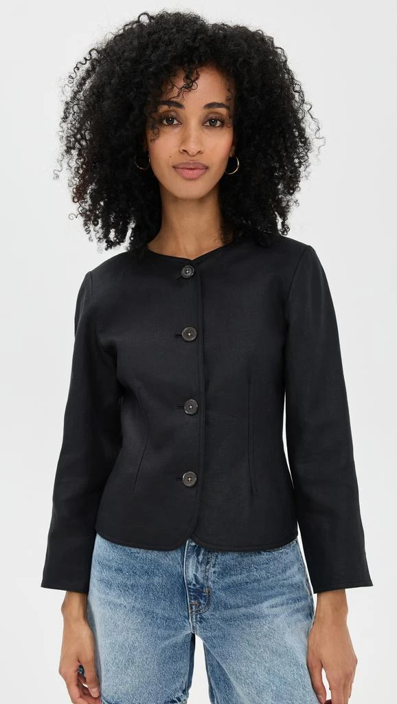 Alex Mill Lena Blazer In Linen 6