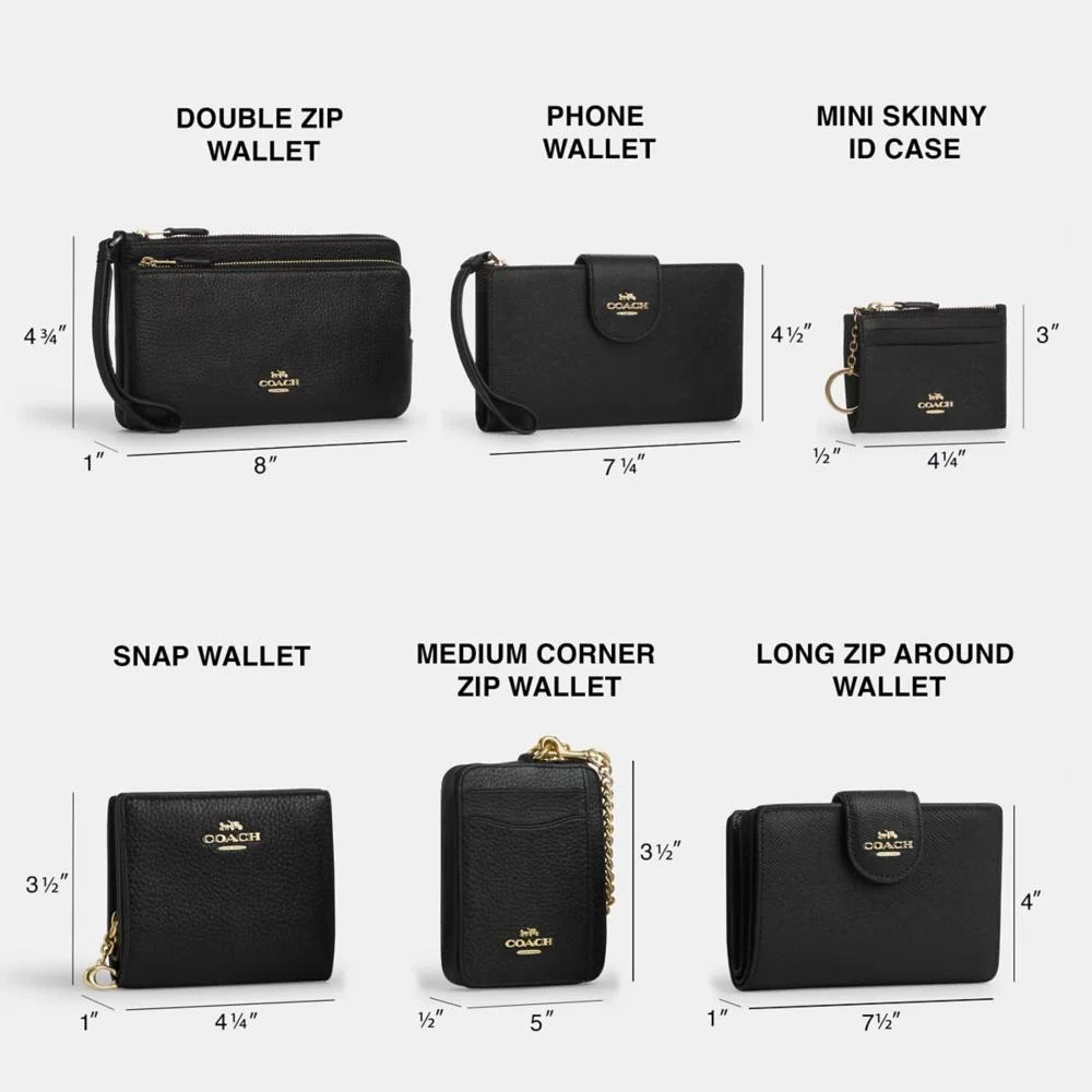 COACH® Snap Wallet 4