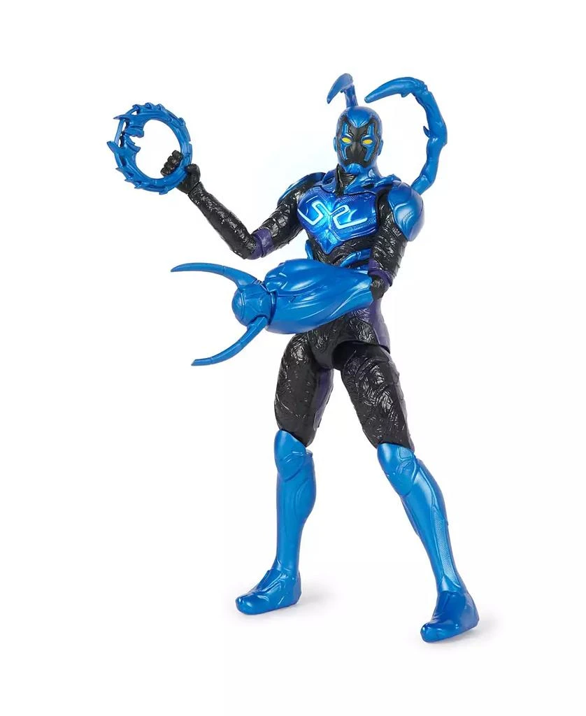 DC Comics Battle-Mode Blue Beetle Action Figure, 12 in, Lights and Sounds, 3 Accessories, Poseable Movie Collectible Superhero Toy, Ages 4 Plus 3