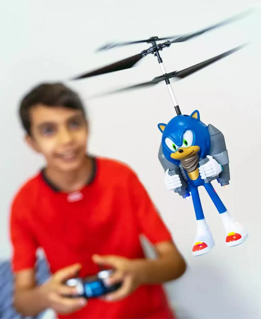 World Tech Toys Sonic Boom Sonic 2.5 Channel IR Jetpack Flying Figure Helicopter 7