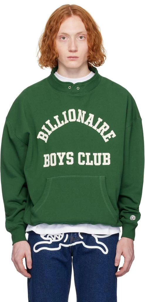 Billionaire Boys Club Green Collared Sweatshirt 1