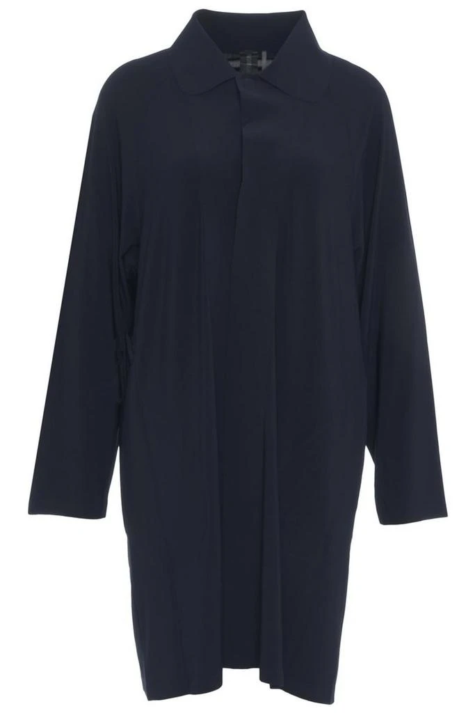 Norma Kamali Norma Kamali Collared Open-Front Coat 1