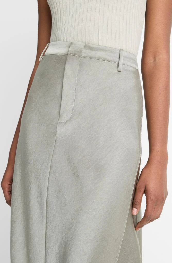 Vince Satin A-Line Midi Skirt 3
