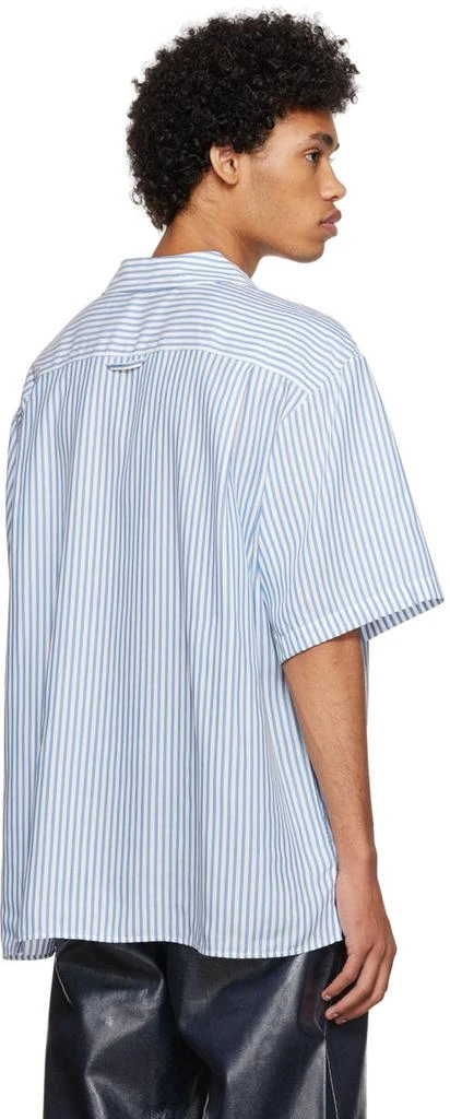 Eytys SSENSE Exclusive Blue & White Alonzo Shirt 3