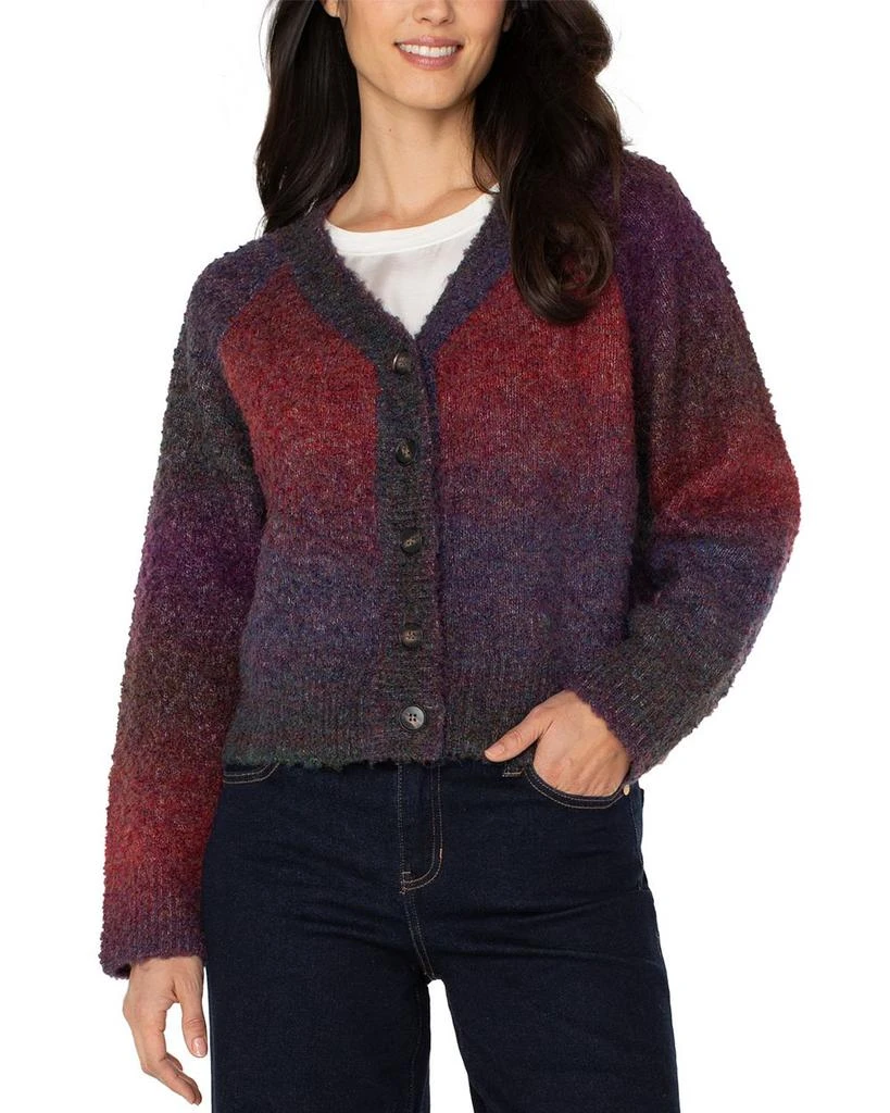 Liverpool Los Angeles Ombré V Neck Cardigan 1