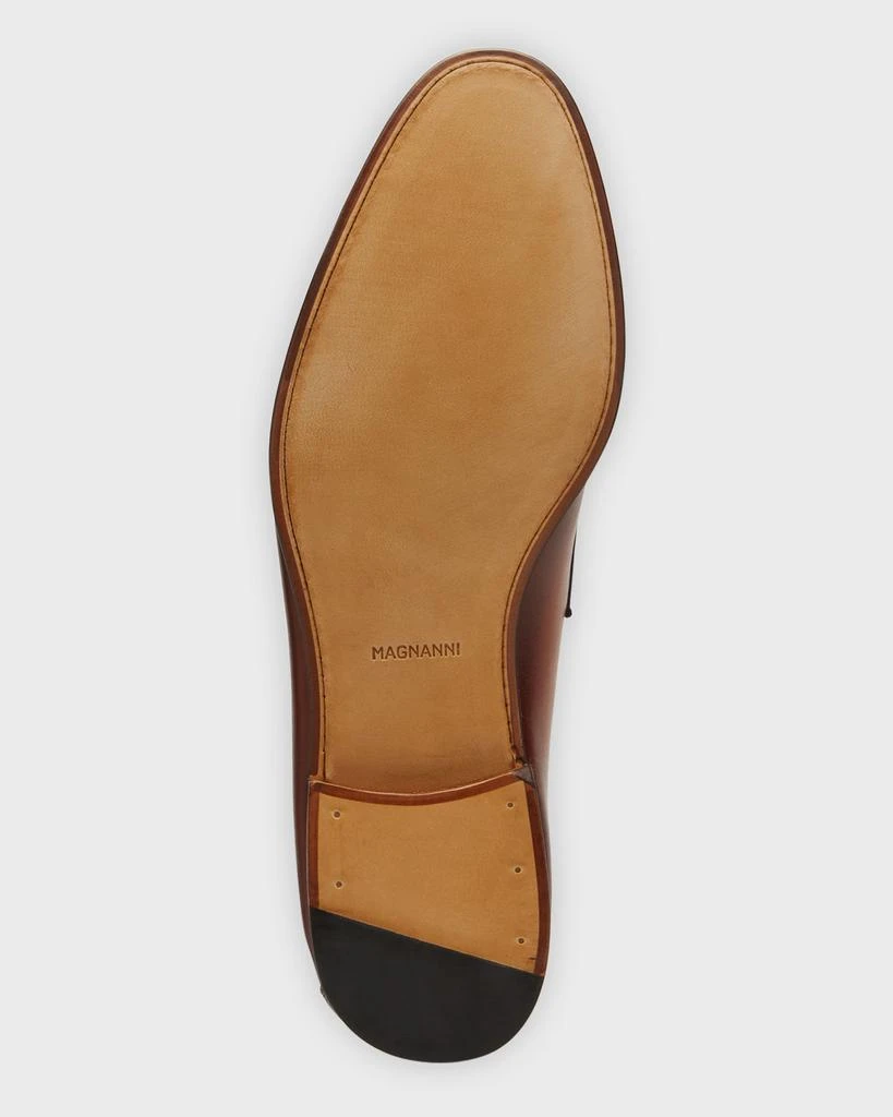 Magnanni Men's Sasso Leather Penny Loafers 6