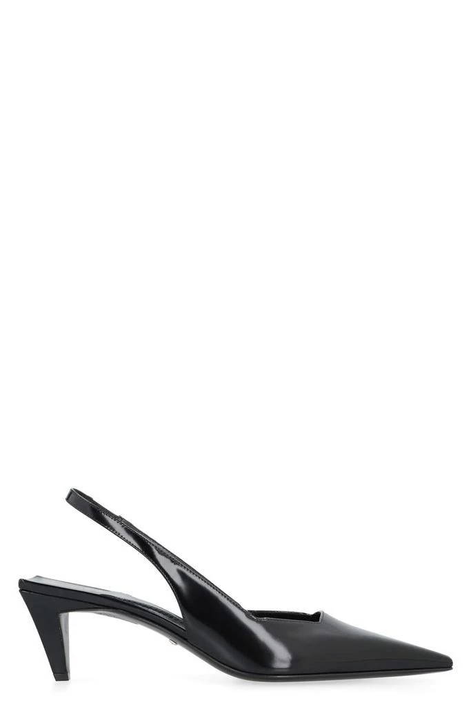 Gucci Gucci Leather Slingback Pumps 1