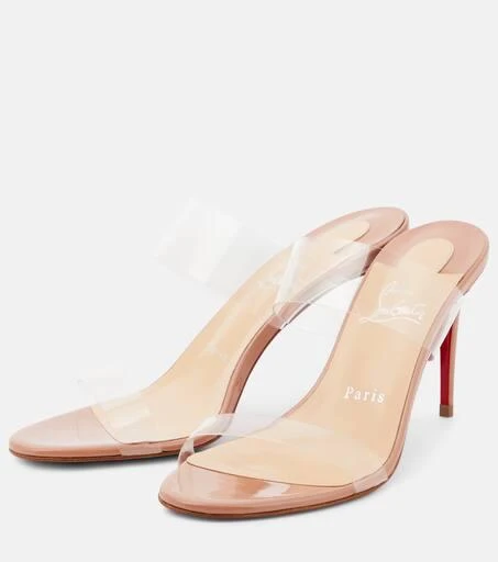 Christian Louboutin Just Nothing 85 TPU sandals 4