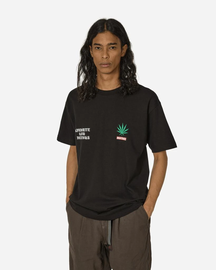 Wacko Maria High Times Crewneck T-Shirt Black 1