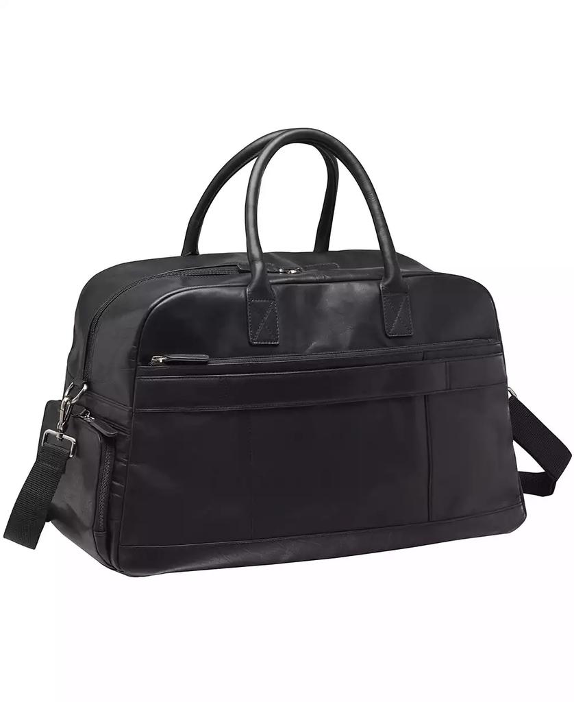 Mancini Leather Goods Men's Buffalo Classic Duffel Bag