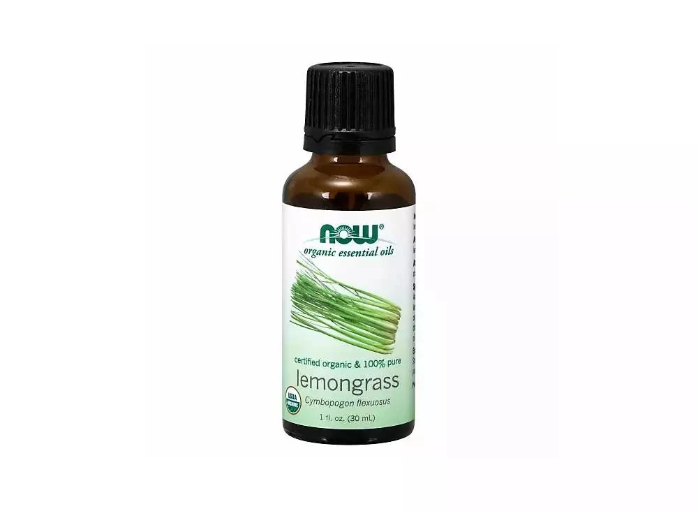 Now Foods Organic Lemongrass Oil, 1 Oz