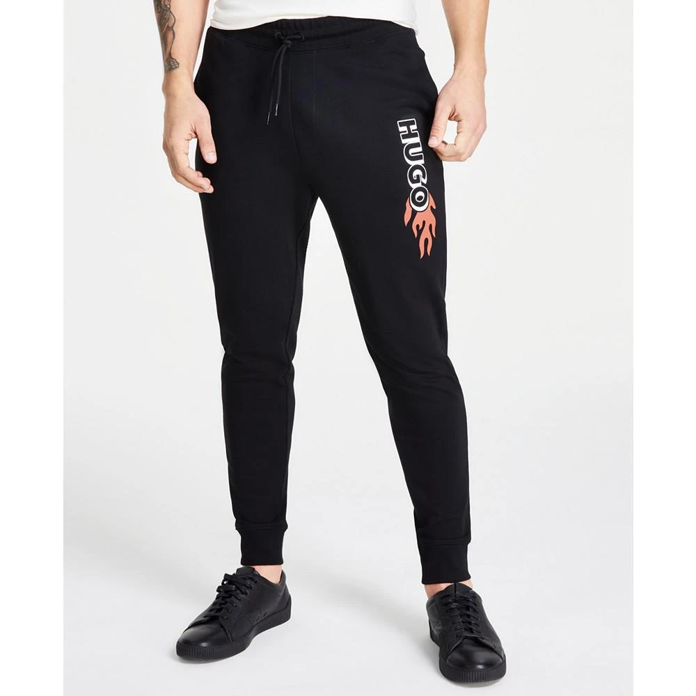 HUGO Men's Durbojet Fire Logo Joggers 1