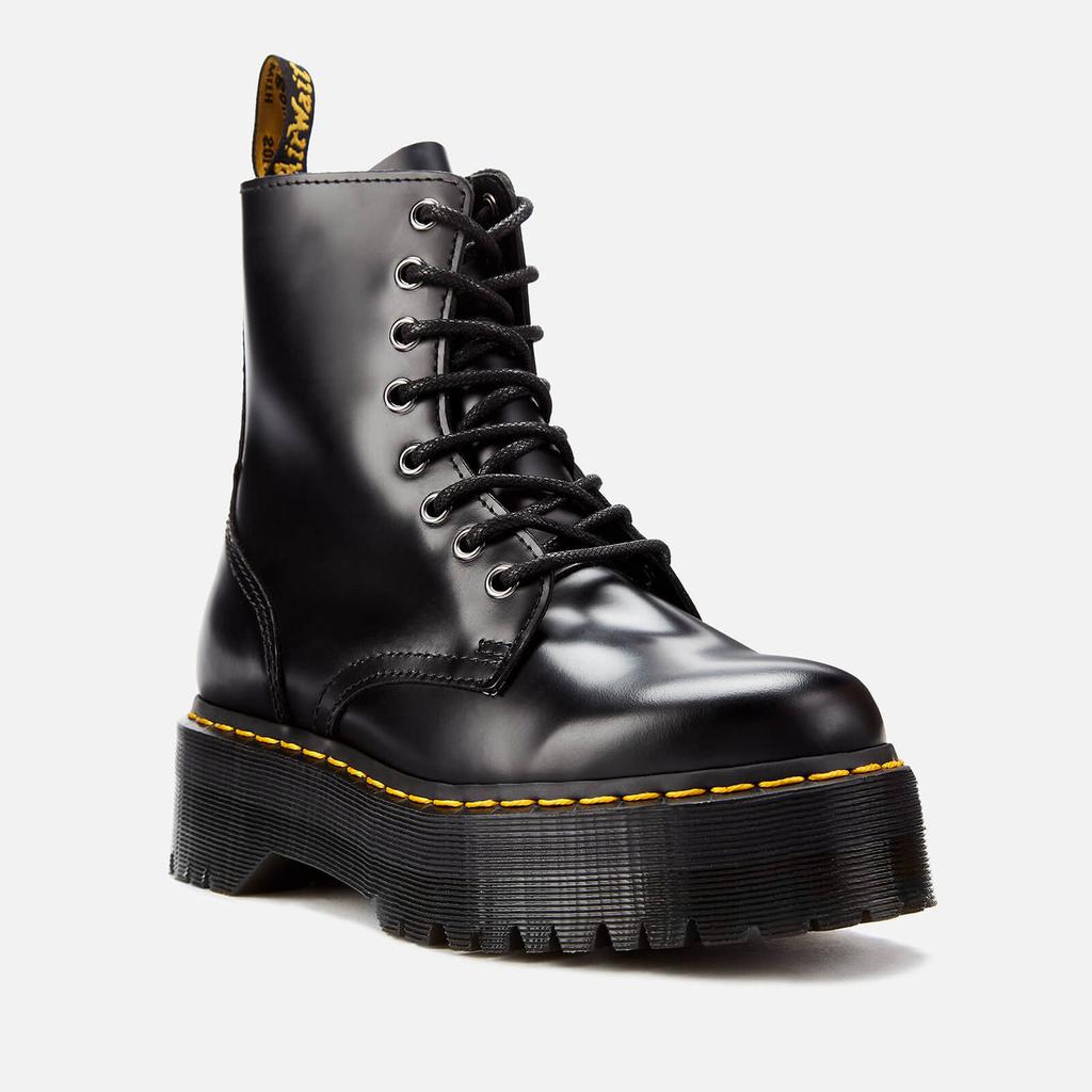 Dr. Martens Dr. Martens Jadon Unisex Smooth Leather Boots - Black