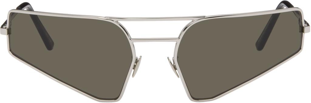 Shop Silver Concordians Prong Sunglasses on Sale at BeyondStyle