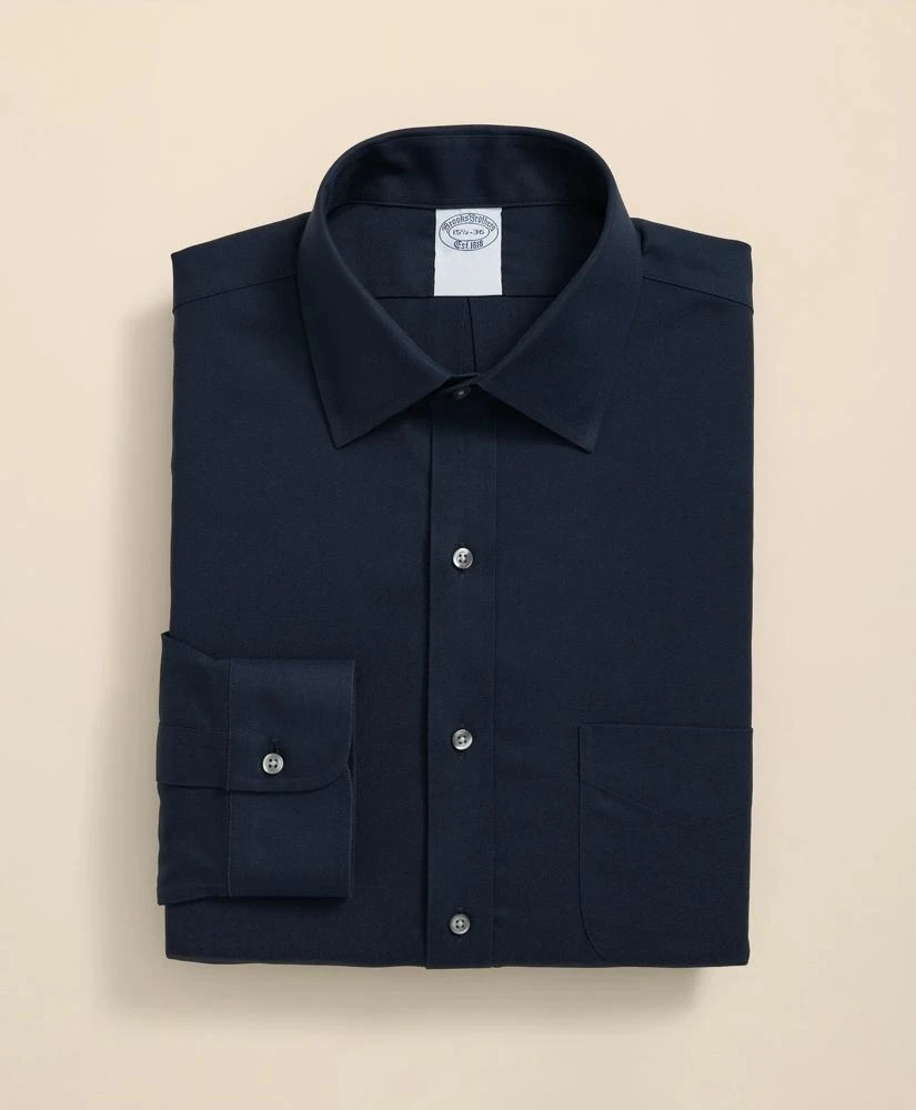 Brooks Brothers Men's Explorer Collection Non-Iron Twill Ainsley Collar, Dress Shirt | Navy | Size 16 34 | Non-wrinkle, Non-Iron Suits Brooks Brothers Men's Explorer Collection Non-Iron Twill Ainsley Collar, Dress Shirt | Navy | Size 16 34 | Non-wrinkle, Non-Iron Suits