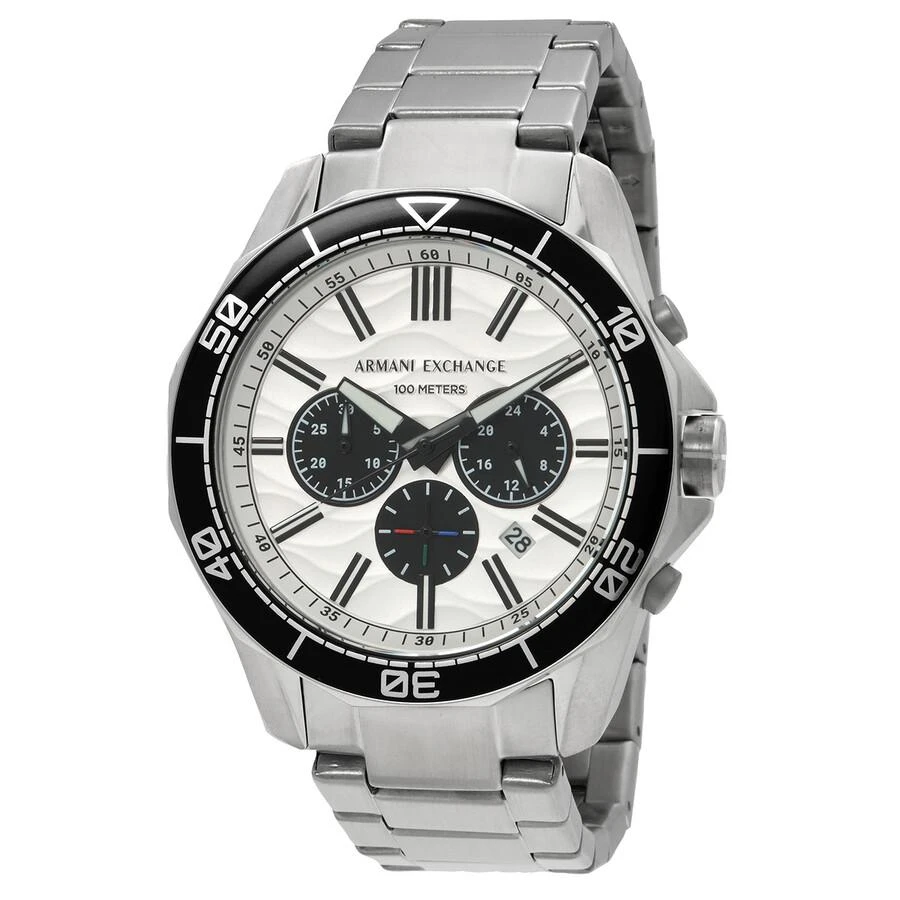 Armani Exchange Spencer Chronograph Quartz Silver Dial Men's Watch AX1969