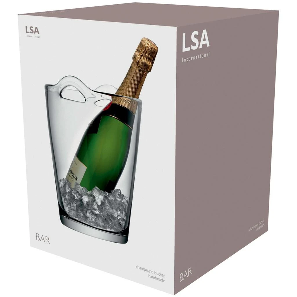 LSA International Bar champagne bucket h26cm-d19cm clear 4