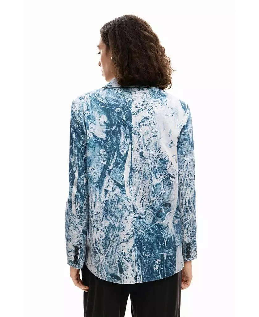 Desigual Women
s Photography blazer 5