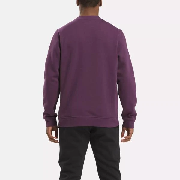 Reebok Reebok Identity Small Logo Fleece Crew Sweatshirt 3