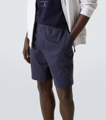 Brunello Cucinelli Logo cotton jersey shorts 5