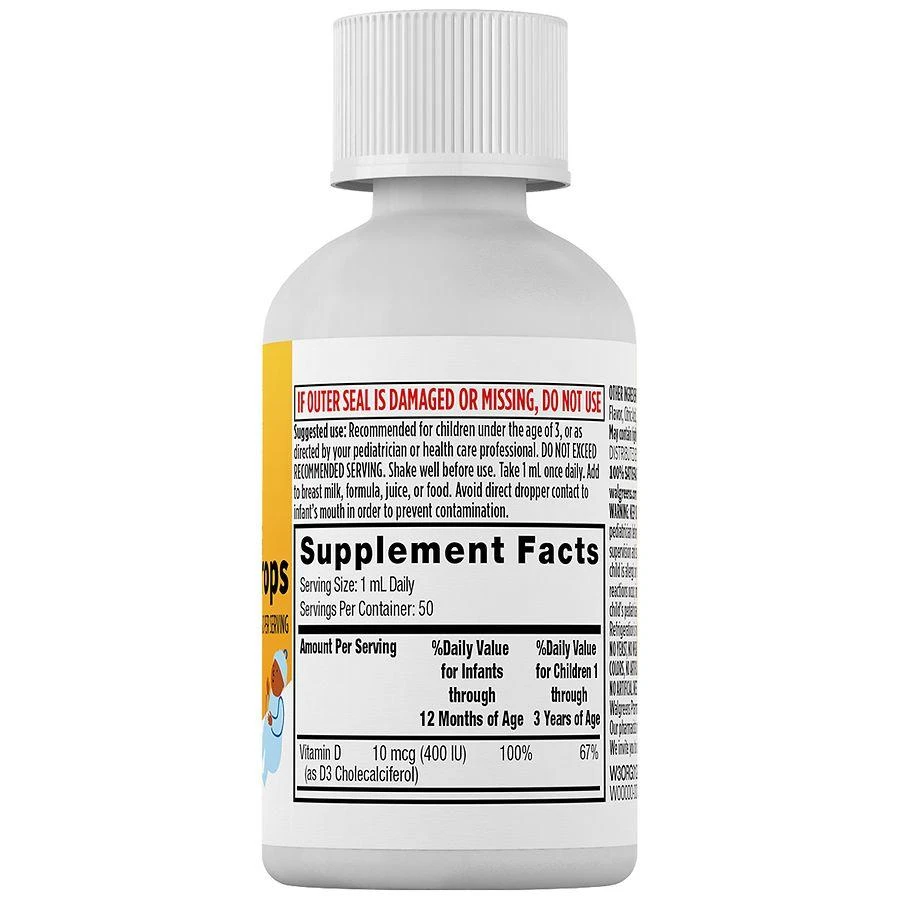 Walgreens Infant Vitamin D Drops 4