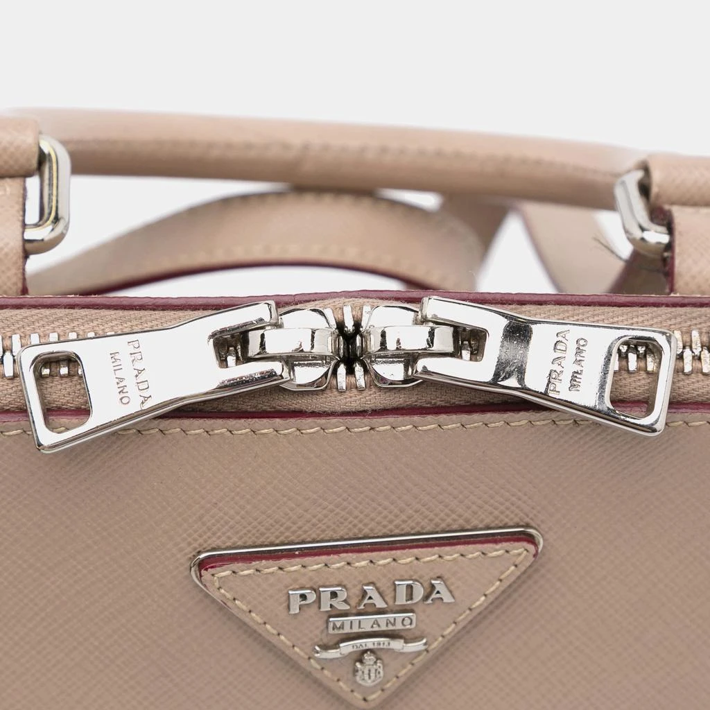 Prada Prada Nude Saffiano Lux Promenade Backpack 6