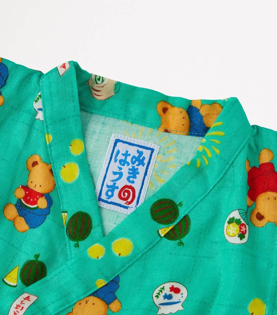 Miki House Cotton Print Jinbei Playsuit (3-6 Months) 5