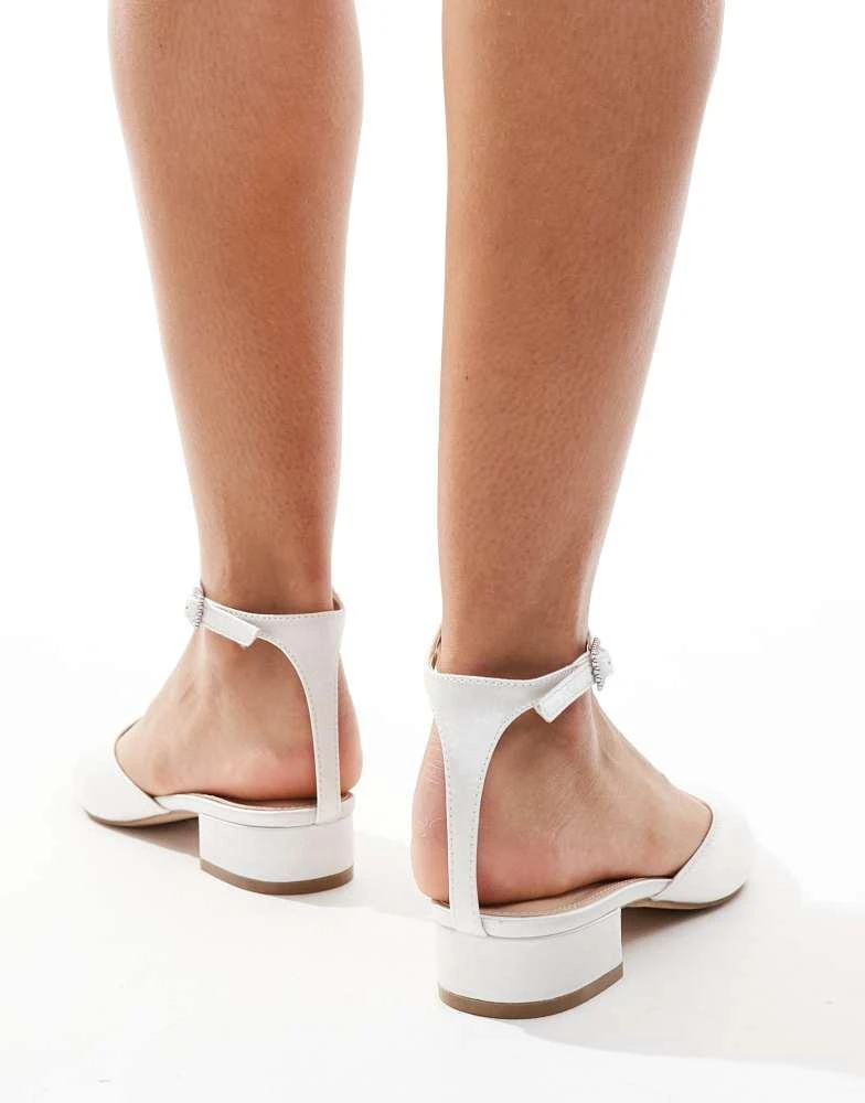 Be Mine Be Mine Bridal Catherine flat shoes in ivory 3
