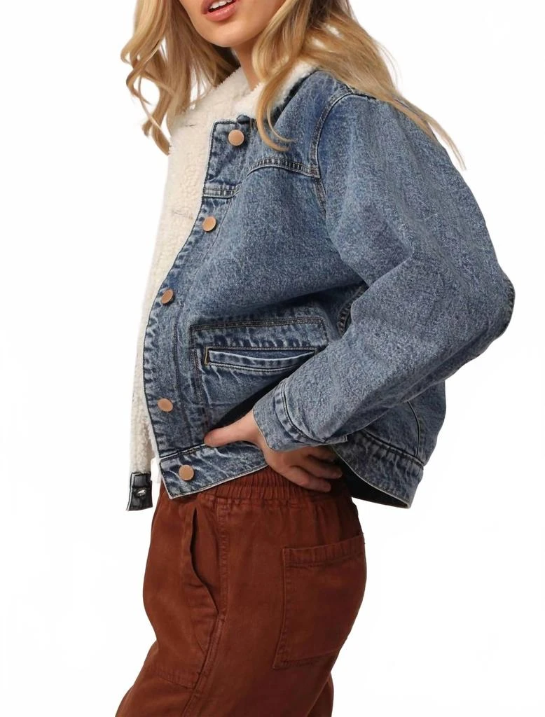 DEAR JOHN DENIM Owen Denim Jacket In Blue Springs 3