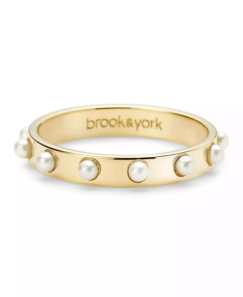 brook 
york Holly Imitation Pearl Ring 2