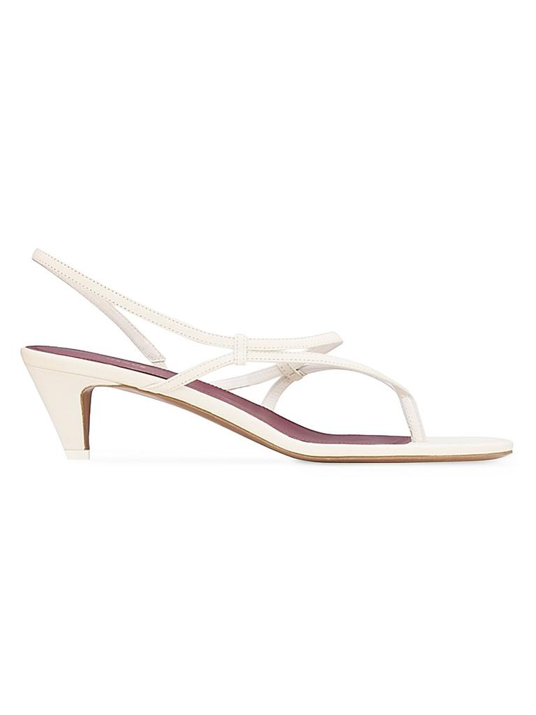 サンダル・ミュール NEOUS Cream leather Merga sandals (00343AS22 ALABASTER) NEOUS Cream Leather Merga Sandals - Shoes - BeyondStyle
