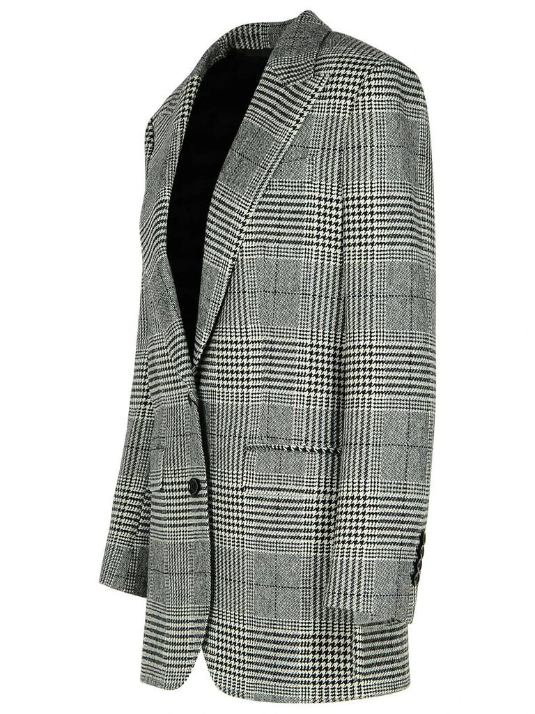 Dolce 
Gabbana Dolce 
Gabbana Single-Breasted Glen Plaid Jacket 3