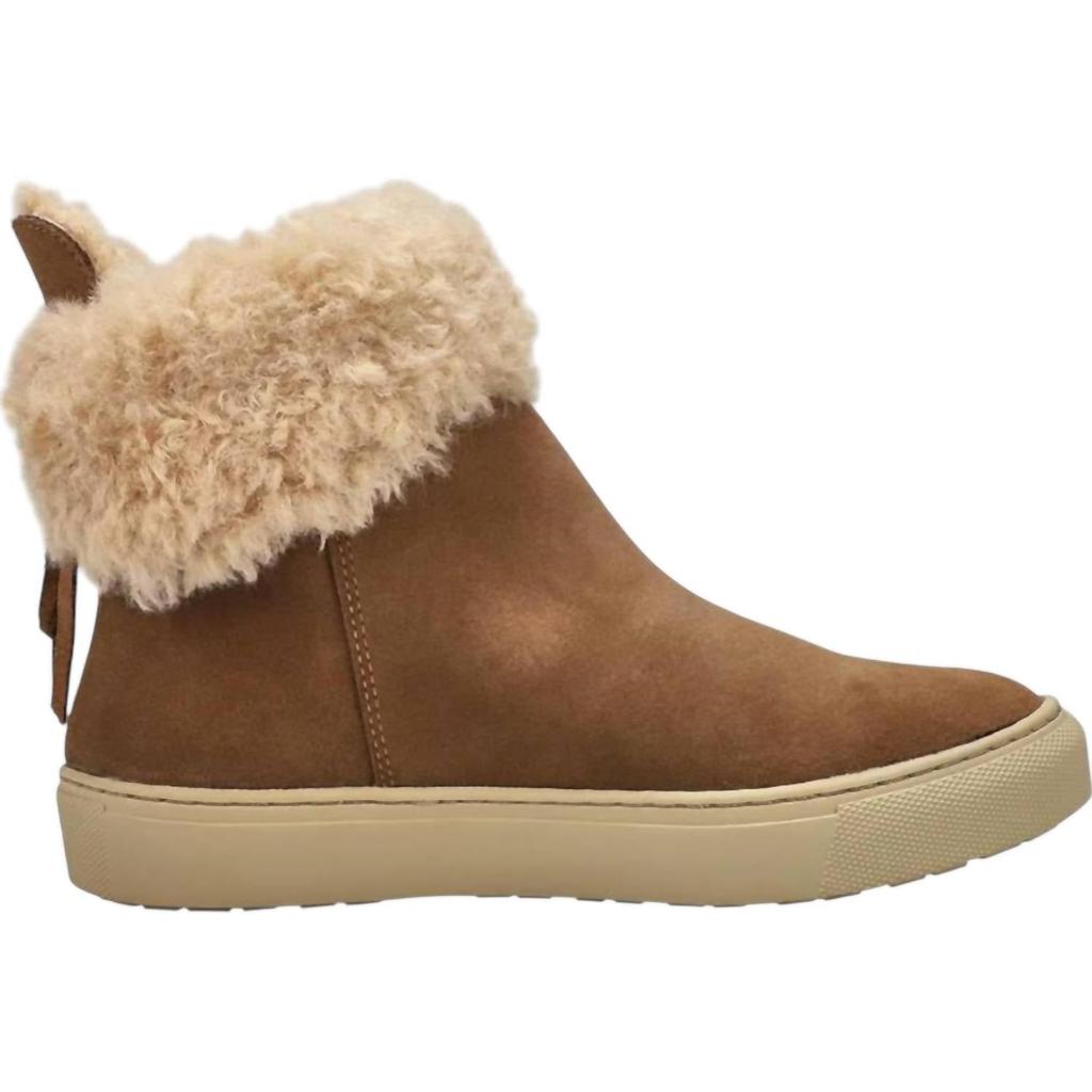 Cougar Women's Devon Boots In Draft Suede/teddy Fur